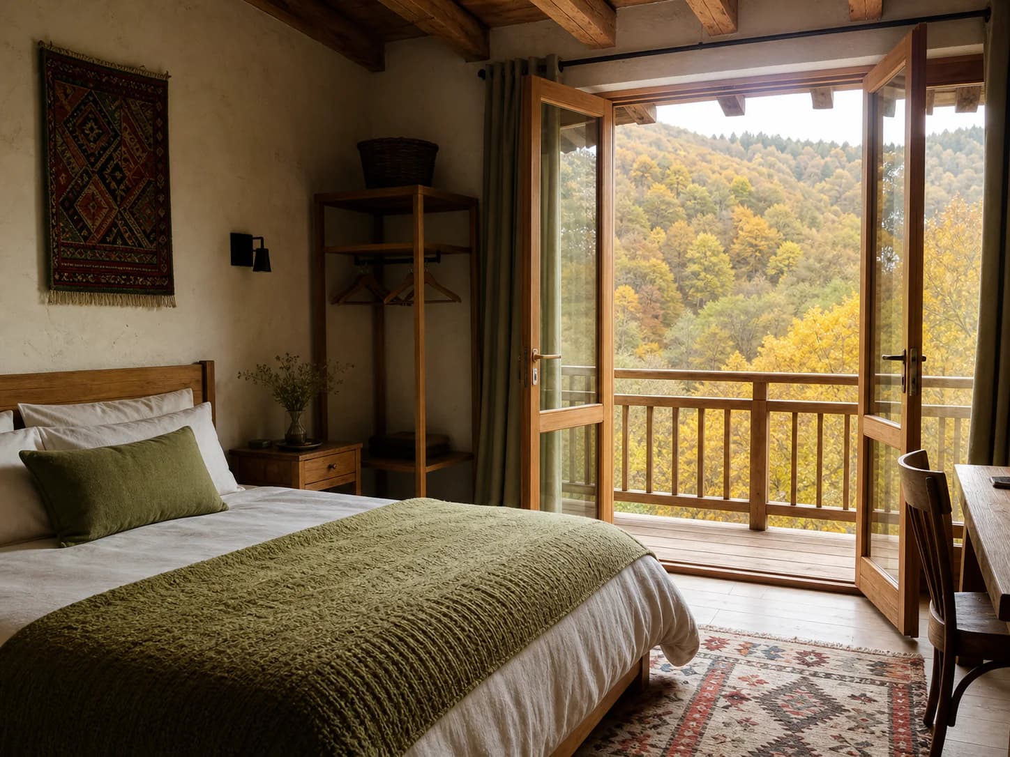 Forest View Room — Wrapped in beech trees